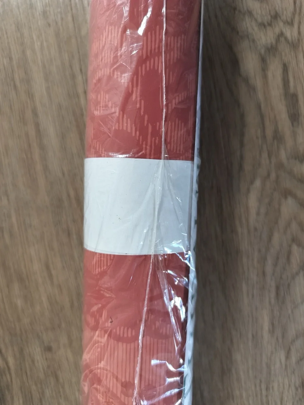Thibaut Vintage Wallpaper T-4266 Coral Pink Damask Stripe Double Roll